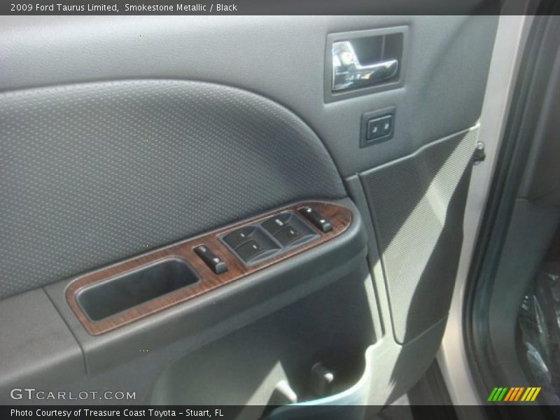 Smokestone Metallic / Black 2009 Ford Taurus Limited