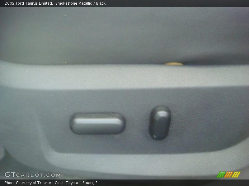 Smokestone Metallic / Black 2009 Ford Taurus Limited