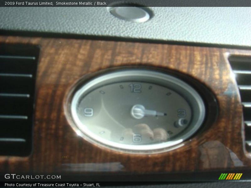 Smokestone Metallic / Black 2009 Ford Taurus Limited