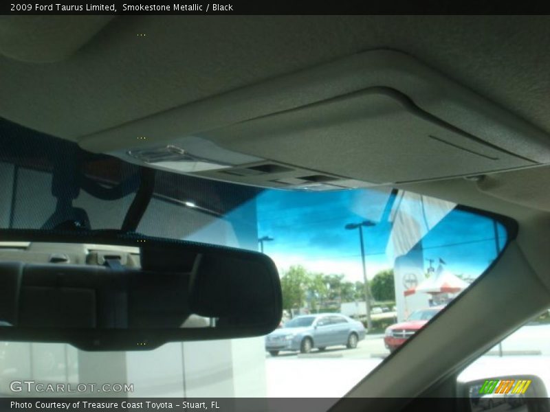 Smokestone Metallic / Black 2009 Ford Taurus Limited