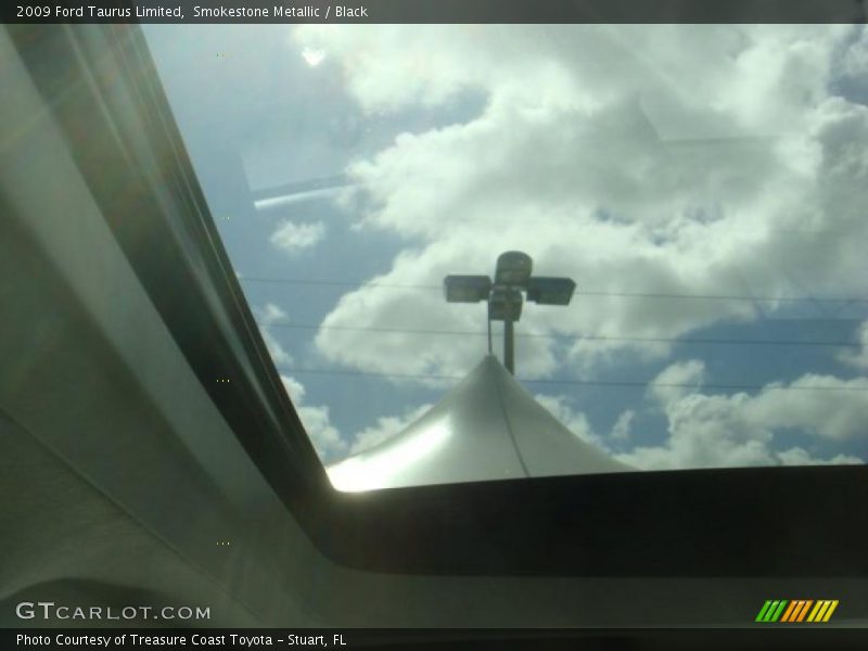 Smokestone Metallic / Black 2009 Ford Taurus Limited