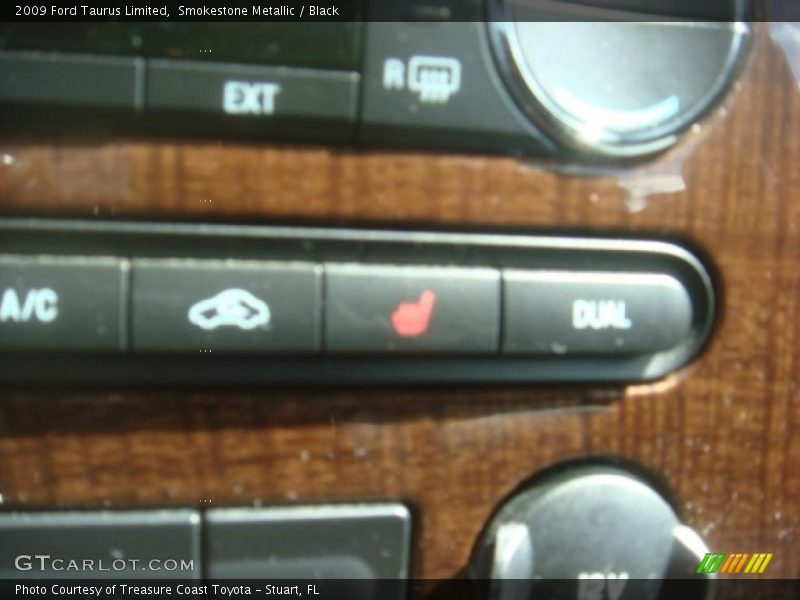 Smokestone Metallic / Black 2009 Ford Taurus Limited