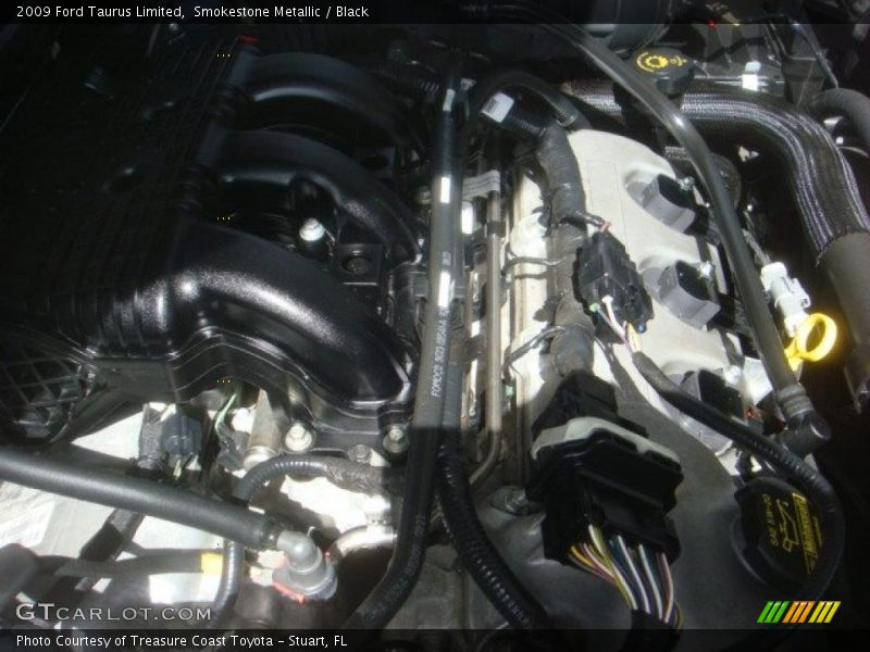 Smokestone Metallic / Black 2009 Ford Taurus Limited