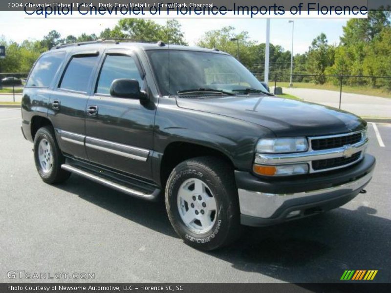 Dark Gray Metallic / Gray/Dark Charcoal 2004 Chevrolet Tahoe LT 4x4