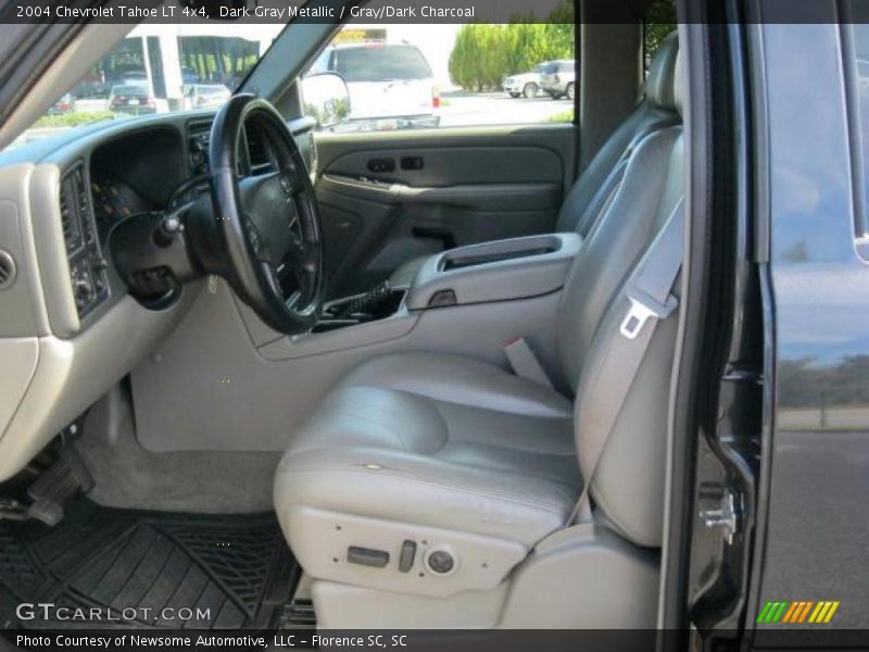 Dark Gray Metallic / Gray/Dark Charcoal 2004 Chevrolet Tahoe LT 4x4