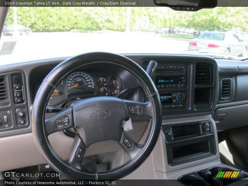 Dark Gray Metallic / Gray/Dark Charcoal 2004 Chevrolet Tahoe LT 4x4