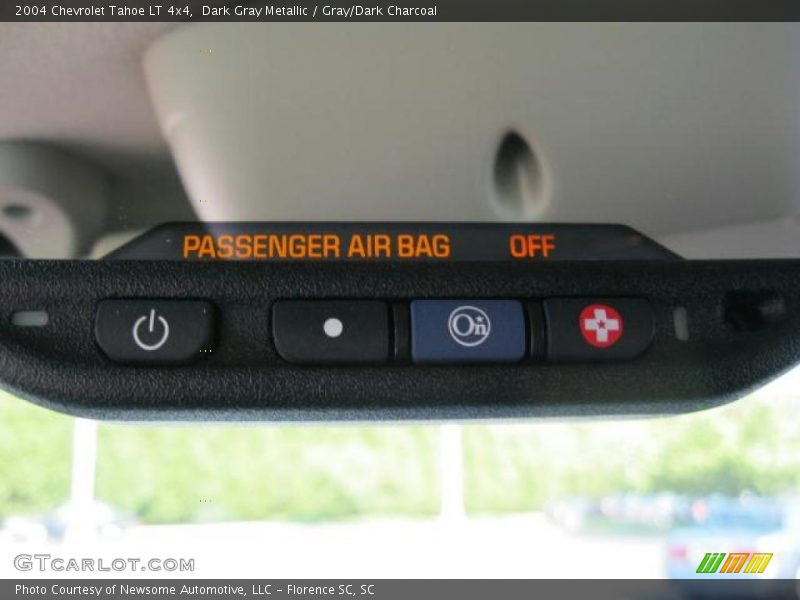 Dark Gray Metallic / Gray/Dark Charcoal 2004 Chevrolet Tahoe LT 4x4