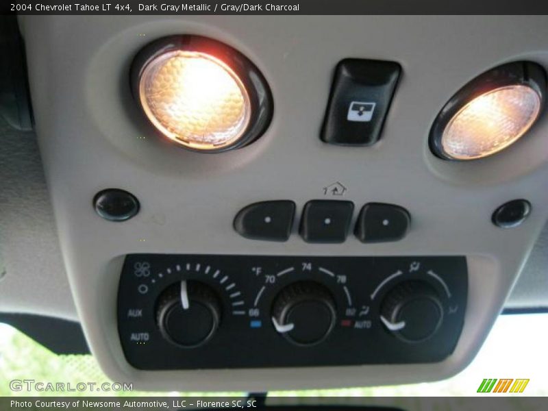 Dark Gray Metallic / Gray/Dark Charcoal 2004 Chevrolet Tahoe LT 4x4