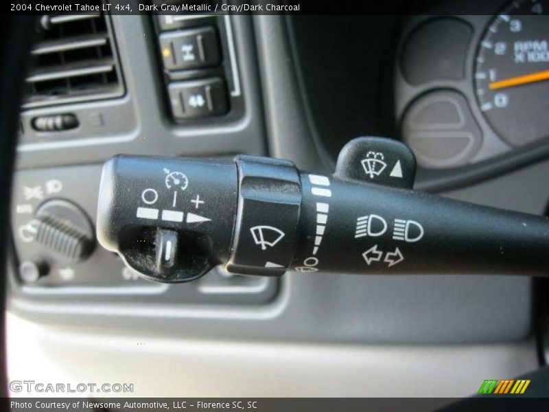 Dark Gray Metallic / Gray/Dark Charcoal 2004 Chevrolet Tahoe LT 4x4