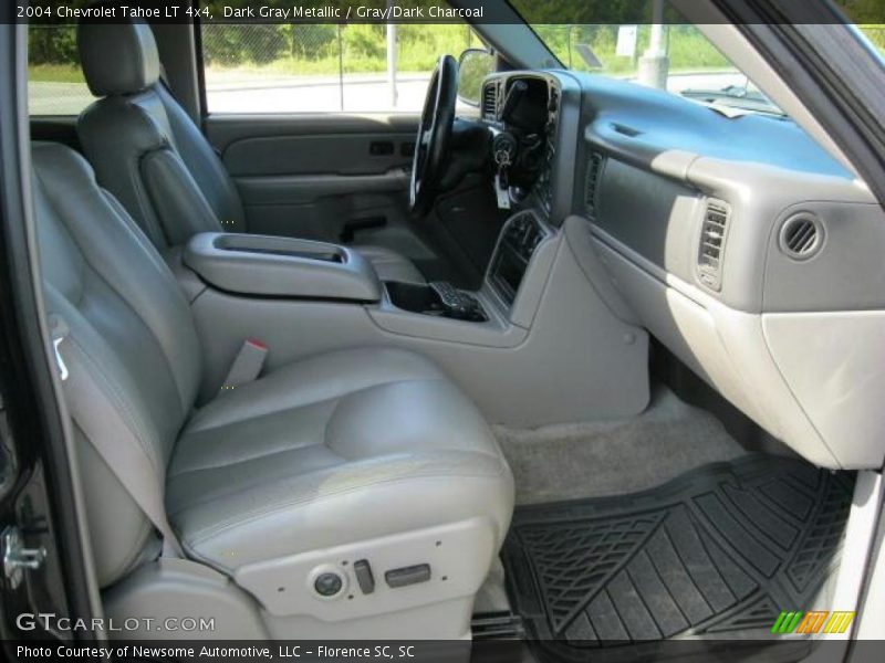 Dark Gray Metallic / Gray/Dark Charcoal 2004 Chevrolet Tahoe LT 4x4