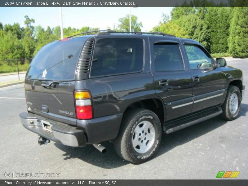 Dark Gray Metallic / Gray/Dark Charcoal 2004 Chevrolet Tahoe LT 4x4