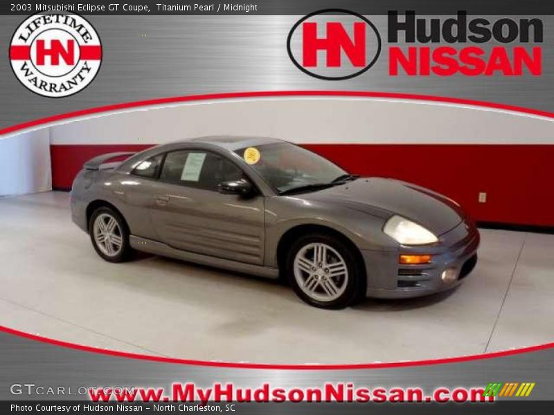 Titanium Pearl / Midnight 2003 Mitsubishi Eclipse GT Coupe