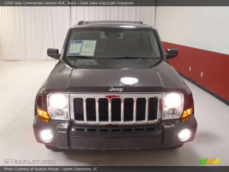 Black / Dark Slate Gray/Light Graystone 2006 Jeep Commander Limited 4x4