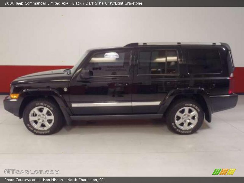 Black / Dark Slate Gray/Light Graystone 2006 Jeep Commander Limited 4x4