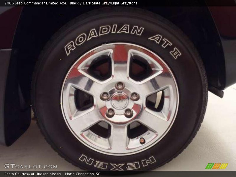 Black / Dark Slate Gray/Light Graystone 2006 Jeep Commander Limited 4x4