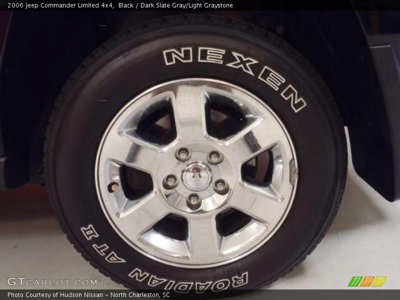 Black / Dark Slate Gray/Light Graystone 2006 Jeep Commander Limited 4x4