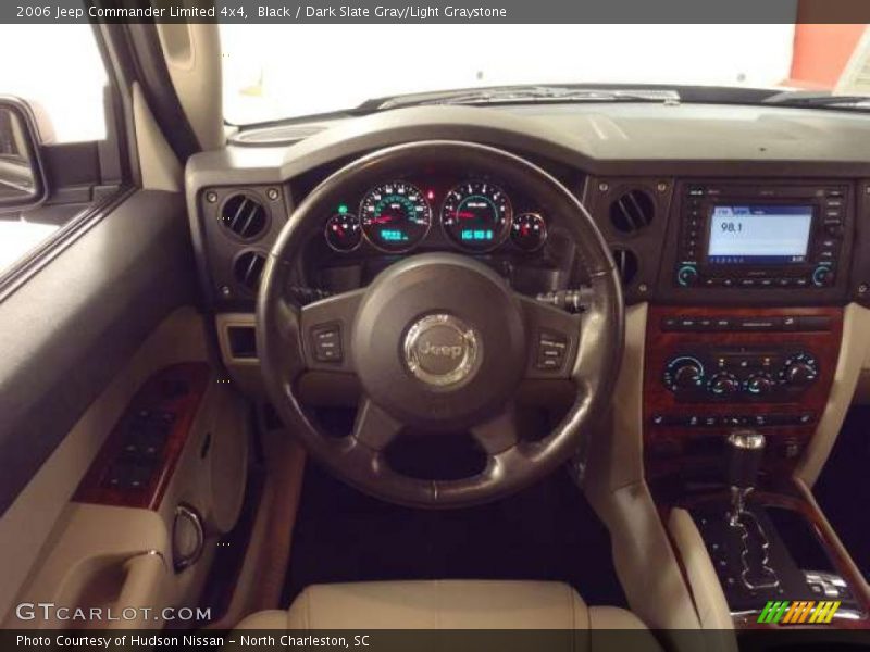 Black / Dark Slate Gray/Light Graystone 2006 Jeep Commander Limited 4x4