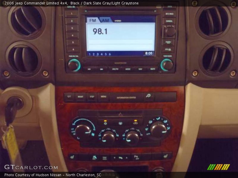 Black / Dark Slate Gray/Light Graystone 2006 Jeep Commander Limited 4x4