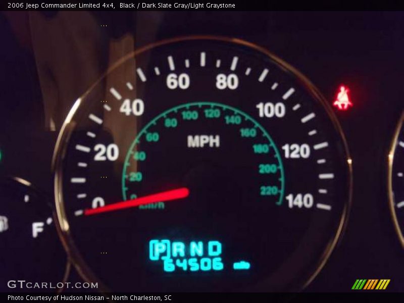 Black / Dark Slate Gray/Light Graystone 2006 Jeep Commander Limited 4x4