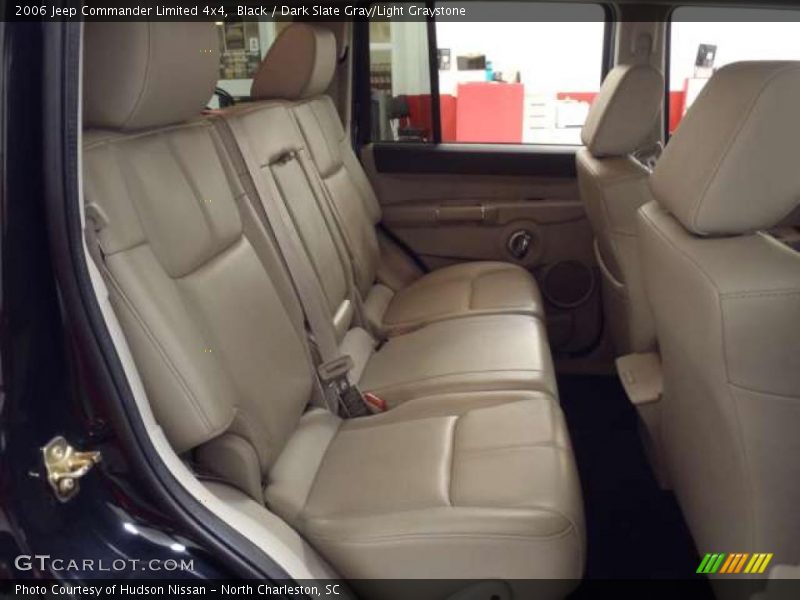 Black / Dark Slate Gray/Light Graystone 2006 Jeep Commander Limited 4x4