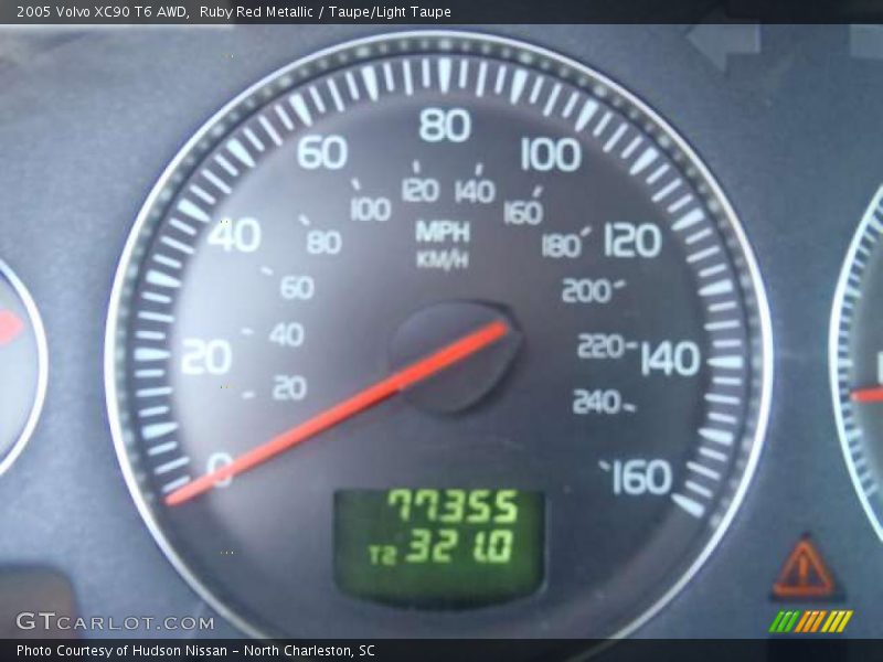 Ruby Red Metallic / Taupe/Light Taupe 2005 Volvo XC90 T6 AWD