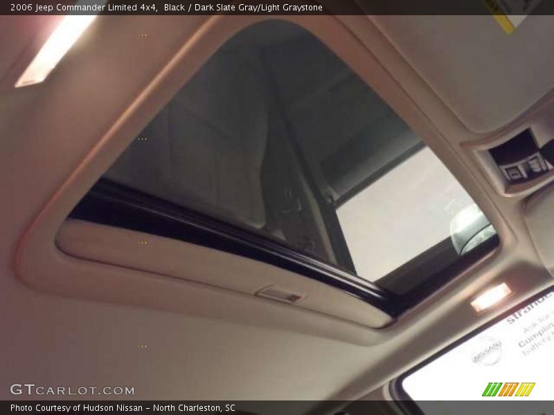 Black / Dark Slate Gray/Light Graystone 2006 Jeep Commander Limited 4x4