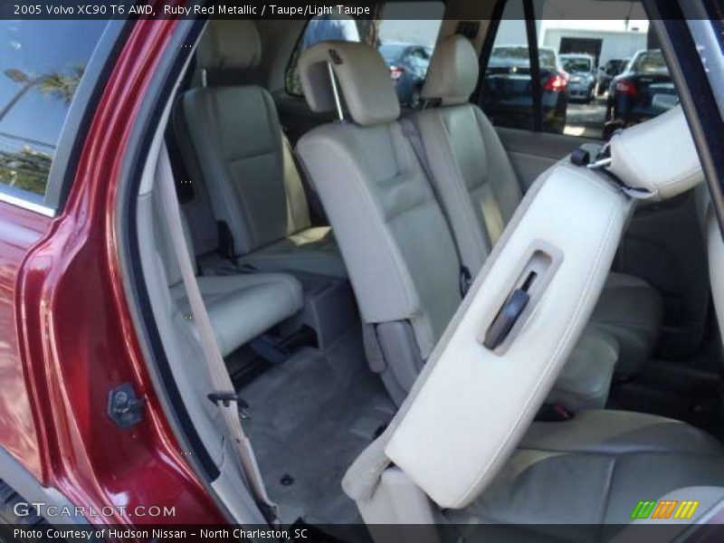 Ruby Red Metallic / Taupe/Light Taupe 2005 Volvo XC90 T6 AWD
