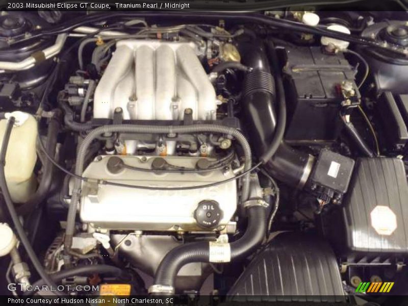 Titanium Pearl / Midnight 2003 Mitsubishi Eclipse GT Coupe