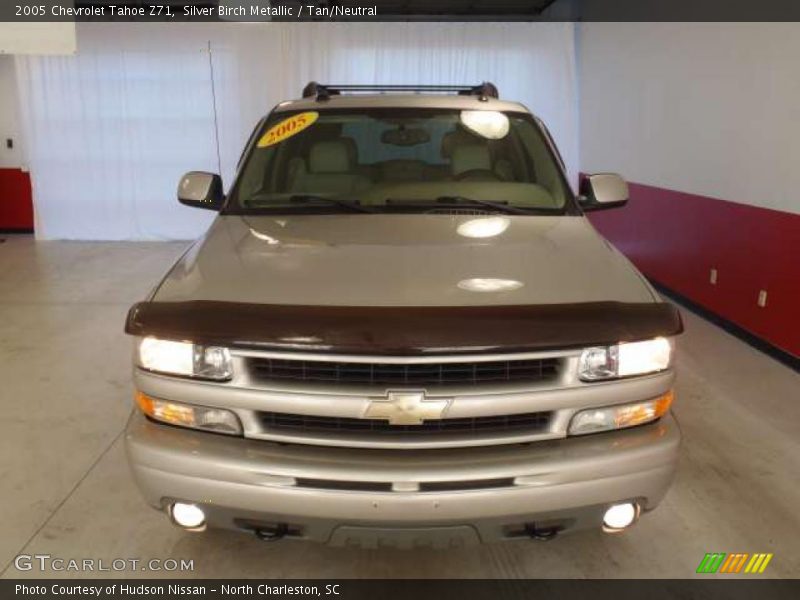 Silver Birch Metallic / Tan/Neutral 2005 Chevrolet Tahoe Z71