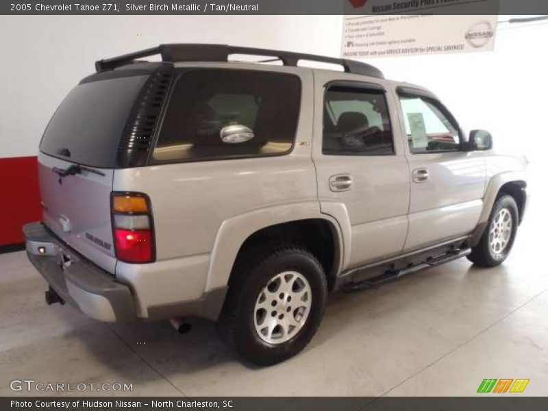 Silver Birch Metallic / Tan/Neutral 2005 Chevrolet Tahoe Z71