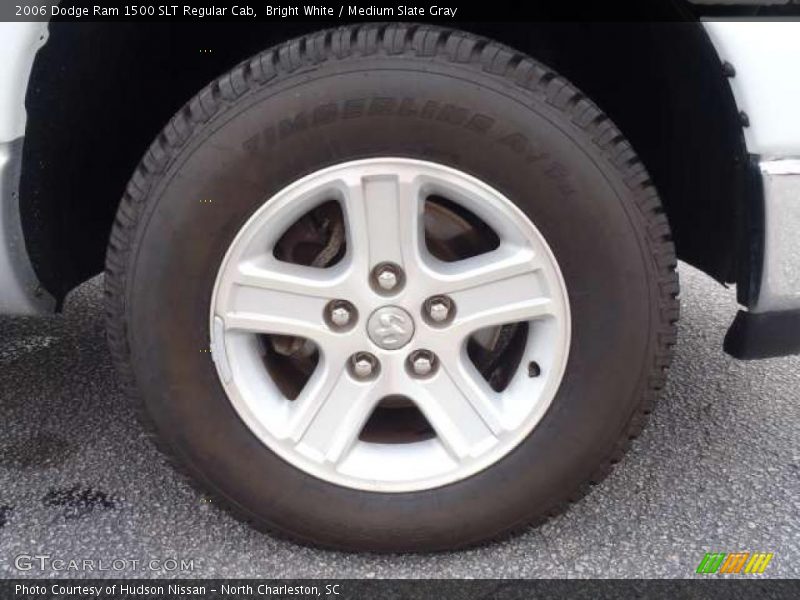 Bright White / Medium Slate Gray 2006 Dodge Ram 1500 SLT Regular Cab