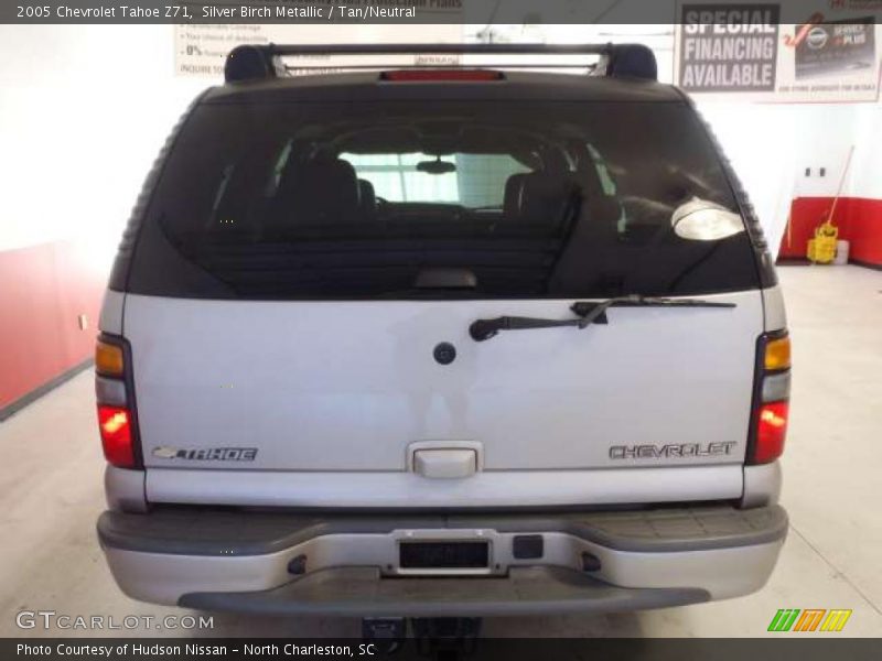 Silver Birch Metallic / Tan/Neutral 2005 Chevrolet Tahoe Z71