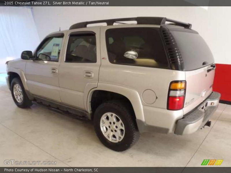 Silver Birch Metallic / Tan/Neutral 2005 Chevrolet Tahoe Z71