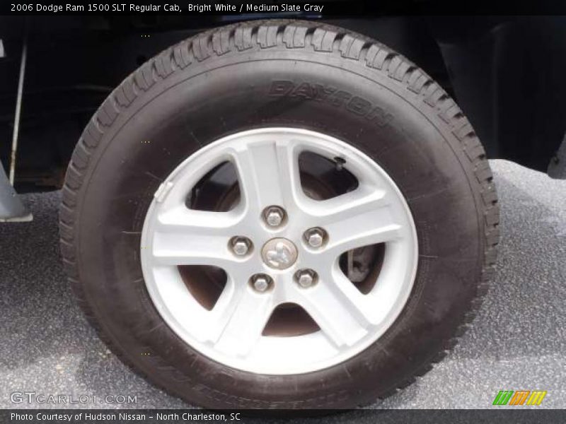 Bright White / Medium Slate Gray 2006 Dodge Ram 1500 SLT Regular Cab