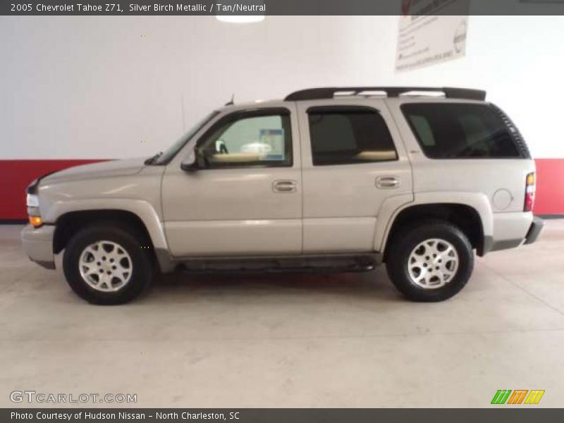 Silver Birch Metallic / Tan/Neutral 2005 Chevrolet Tahoe Z71