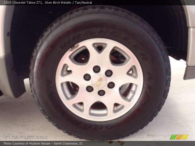 Silver Birch Metallic / Tan/Neutral 2005 Chevrolet Tahoe Z71