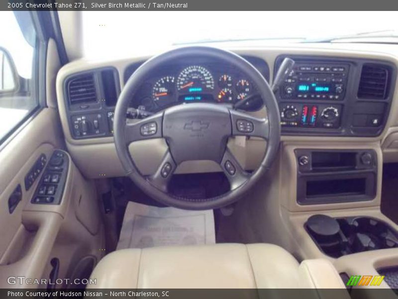 Silver Birch Metallic / Tan/Neutral 2005 Chevrolet Tahoe Z71