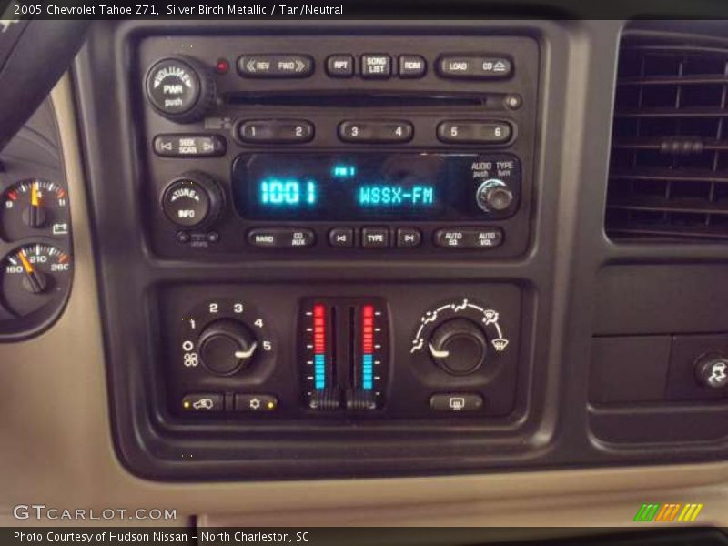 Silver Birch Metallic / Tan/Neutral 2005 Chevrolet Tahoe Z71