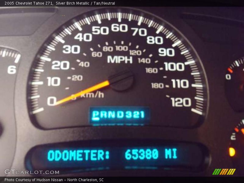 Silver Birch Metallic / Tan/Neutral 2005 Chevrolet Tahoe Z71