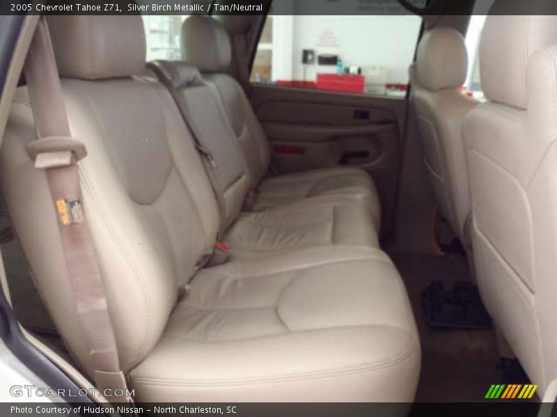 Silver Birch Metallic / Tan/Neutral 2005 Chevrolet Tahoe Z71