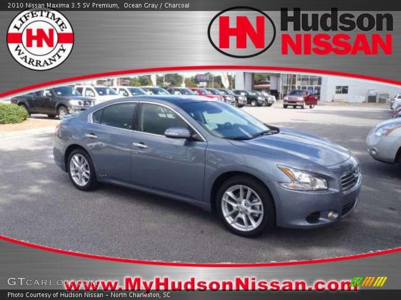 Ocean Gray / Charcoal 2010 Nissan Maxima 3.5 SV Premium