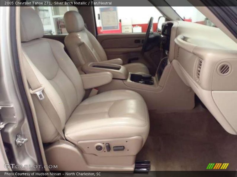 Silver Birch Metallic / Tan/Neutral 2005 Chevrolet Tahoe Z71
