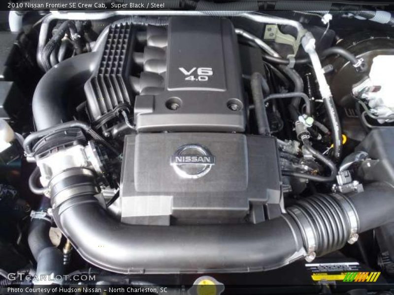 Super Black / Steel 2010 Nissan Frontier SE Crew Cab