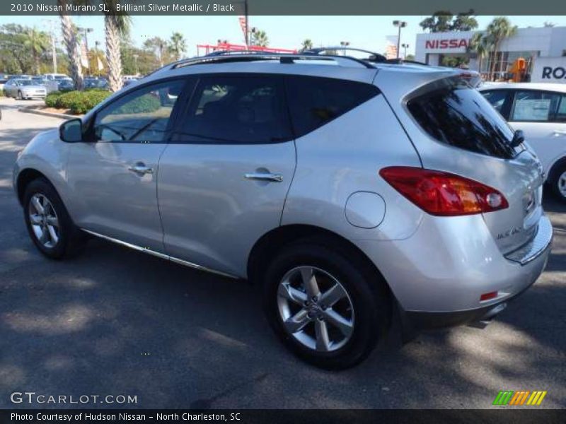 Brilliant Silver Metallic / Black 2010 Nissan Murano SL