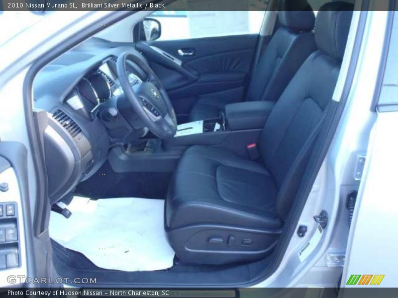 Brilliant Silver Metallic / Black 2010 Nissan Murano SL