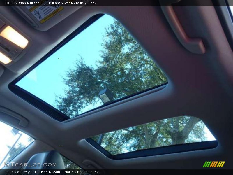 Brilliant Silver Metallic / Black 2010 Nissan Murano SL