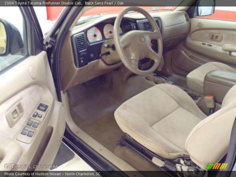 Black Sand Pearl / Oak 2004 Toyota Tacoma PreRunner Double Cab