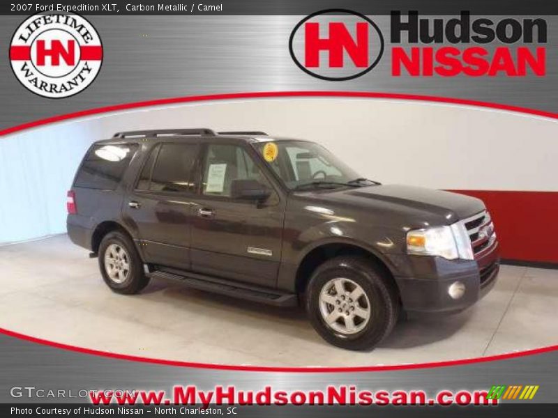 Carbon Metallic / Camel 2007 Ford Expedition XLT