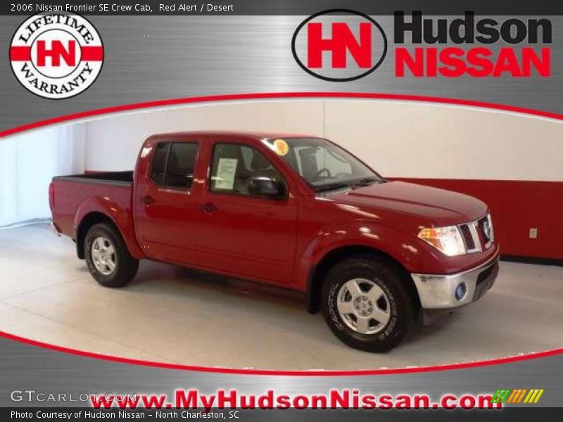 Red Alert / Desert 2006 Nissan Frontier SE Crew Cab