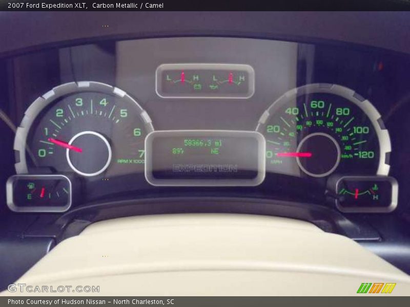 Carbon Metallic / Camel 2007 Ford Expedition XLT